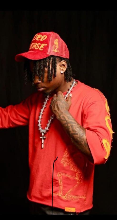 RED PREMIUM DROP SHOULDER TEE