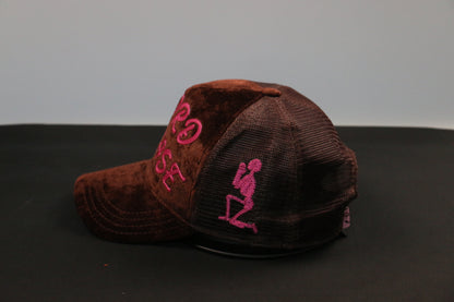 PREMIUM BROWN TRUCKER HAT