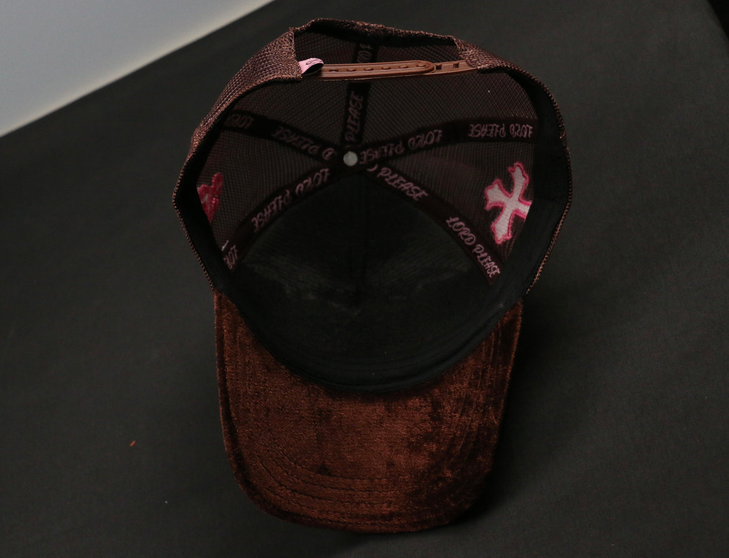 PREMIUM BROWN TRUCKER HAT